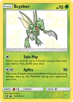 Scyther SV1 Holo Rare