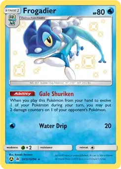 Frogadier SV12 Holo Rare