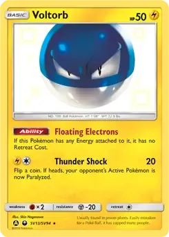 Voltorb SV13 Holo Rare
