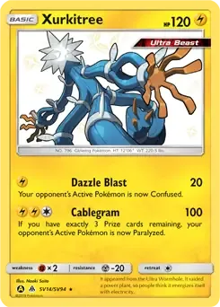 Xurkitree SV14 Holo Rare