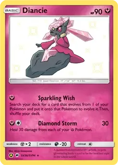 Diancie SV36 Holo Rare