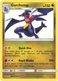 Garchomp SV40 Holo Rare