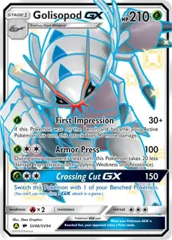 Golisopod GX SV48 Holo Ultra Rare GX