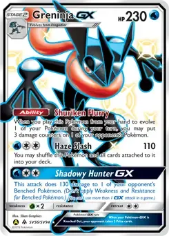 Greninja GX SV56 Holo Ultra Rare GX