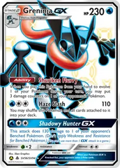 Greninja GX SV56 Holo Ultra Rare GX