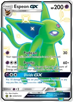 Espeon GX SV60 Holo Ultra Rare GX