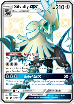 Silvally GX SV79 Holo Ultra Rare GX