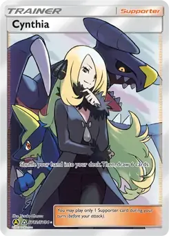 Cynthia SV82 Holo Ultra Rare