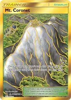Mt. Coronet SV89 Gold Secret Rare