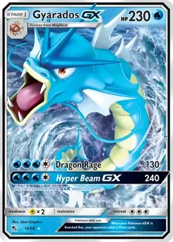 Gyarados GX 16/68 Holo Rare GX