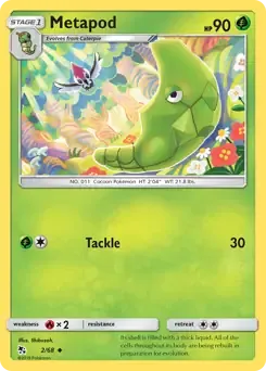 Metapod 2/68 Uncommon