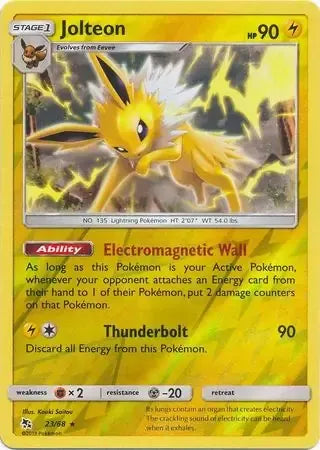 Jolteon 23/68 Reverse Rare