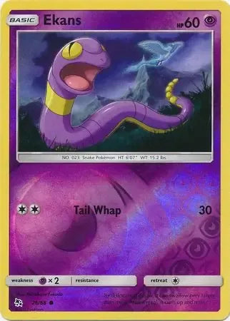 Ekans 26/68 Reverse Common