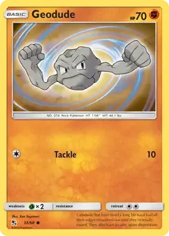 Geodude 33/68 Common