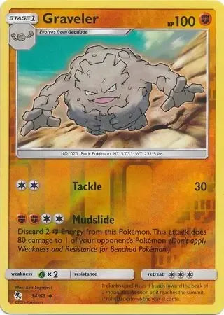 Graveler 34/68 Reverse Uncommon