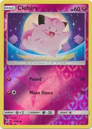 Clefairy 39/68 Reverse Common
