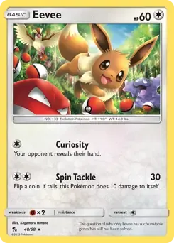 Eevee 48/68 Reverse Rare