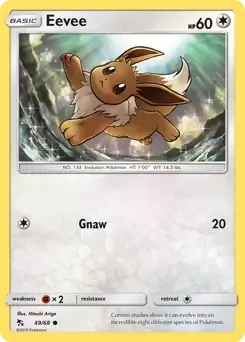 Eevee 49/68 Common
