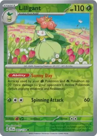 Lilligant 7/159 Reverse Common