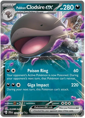 Paldean Clodsire ex 94/159 Double Rare ex