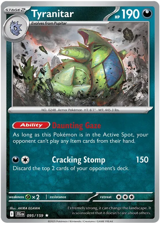 Tyranitar 95/159 Holo Rare