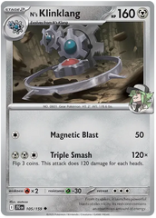 N's Klinklang 105/159 Uncommon
