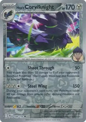 Hop's Corviknight 108/159 Reverse Uncommon