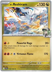 N's Reshiram 116/159 Holo Rare