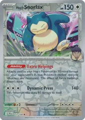Hop's Snorlax 117/159 Reverse Rare