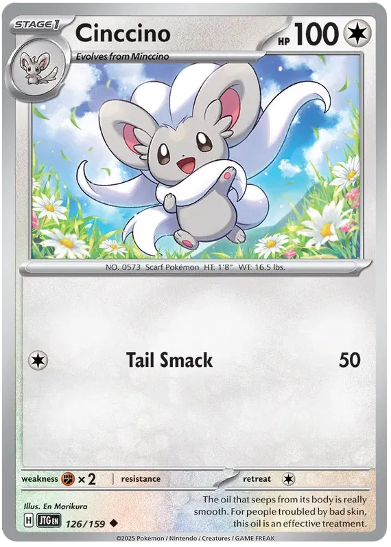 Cinccino 126/159 Uncommon