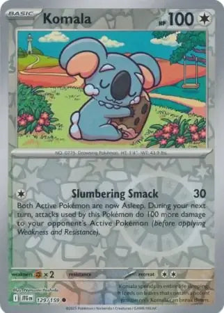 Komala 129/159 Reverse Common