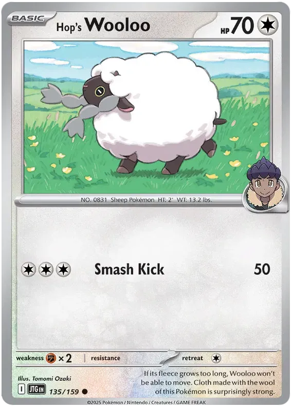Hop's Wooloo 135/159 Common