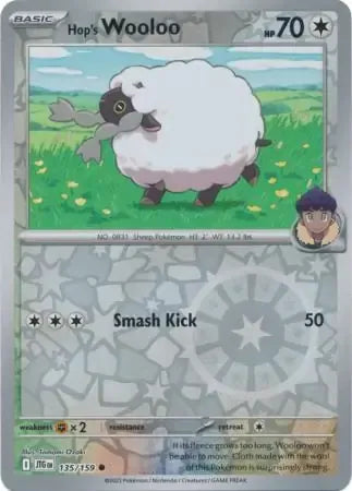 Hop's Wooloo 135/159 Reverse Common