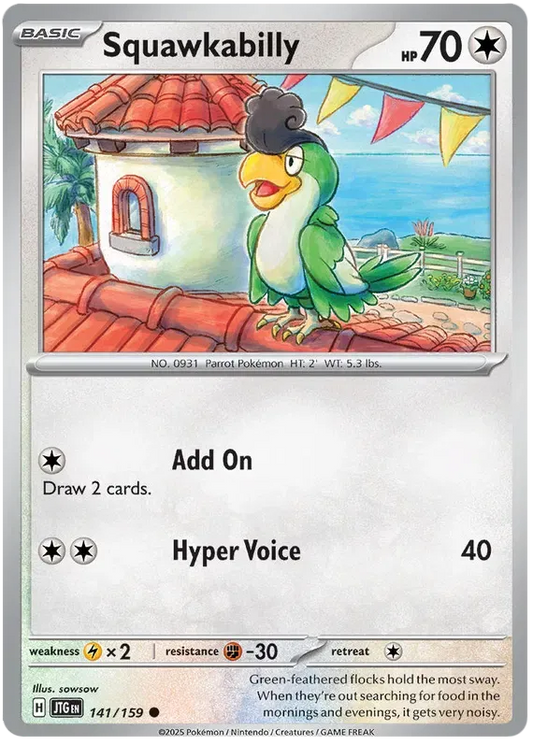 Squawkabilly 141/159 Common