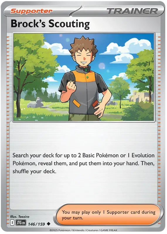 Brock's Scouting 146/159 Uncommon