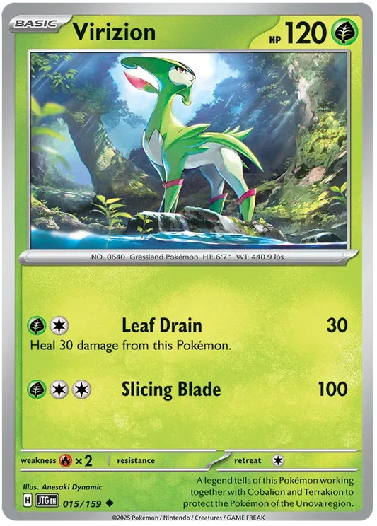 Virizion 15/159 Uncommon