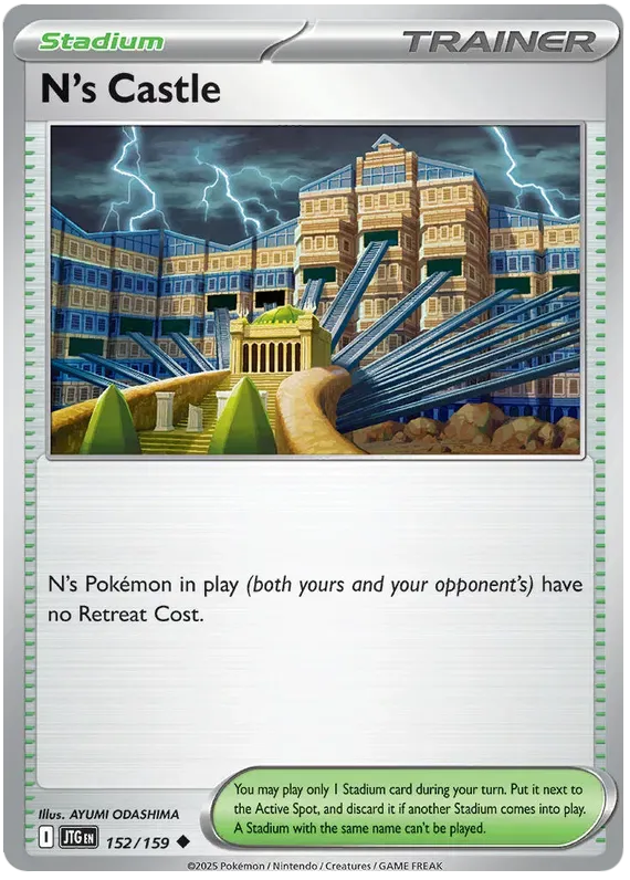 N's Castle 152/159 Uncommon