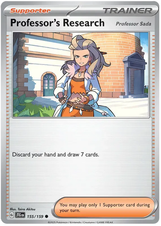 Professor's Research 155/159 Common