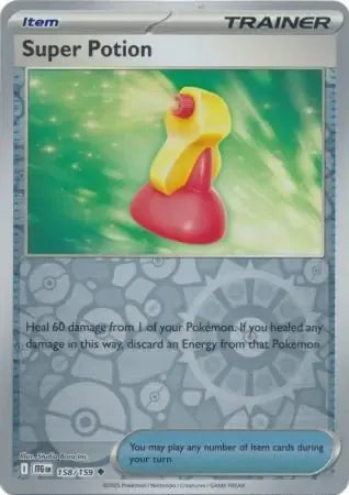 Super Potion 158/159 Reverse Uncommon