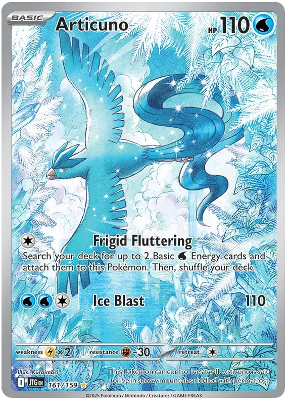 Articuno 161/159 Illustration Rare