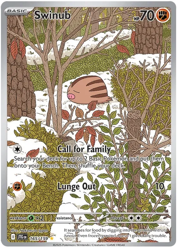 Swinub 165/159 Illustration Rare