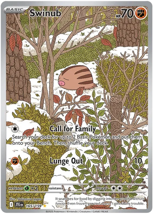 Swinub 165/159 Illustration Rare