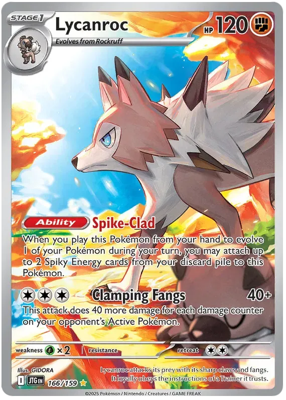 Lycanroc 166/159 Illustration Rare