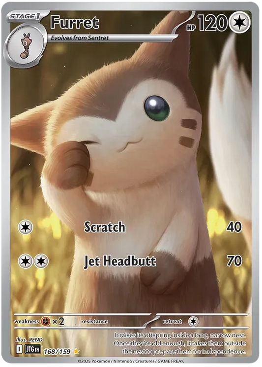 Furret 168/159 Illustration Rare