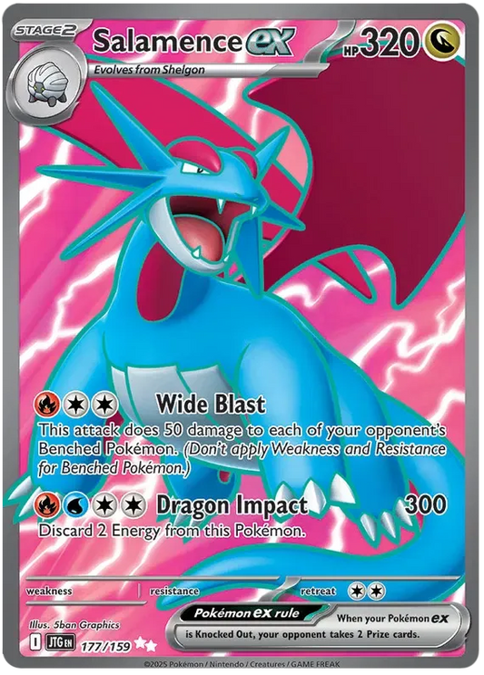 Salamence ex 177/159 Ultra Rare ex