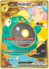 Iono's Bellibolt ex 188/159 Gold Hyper Rare ex