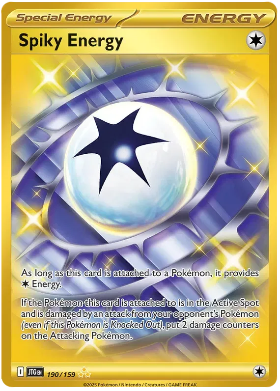 Spiky Energy 190/159 Gold Hyper Rare