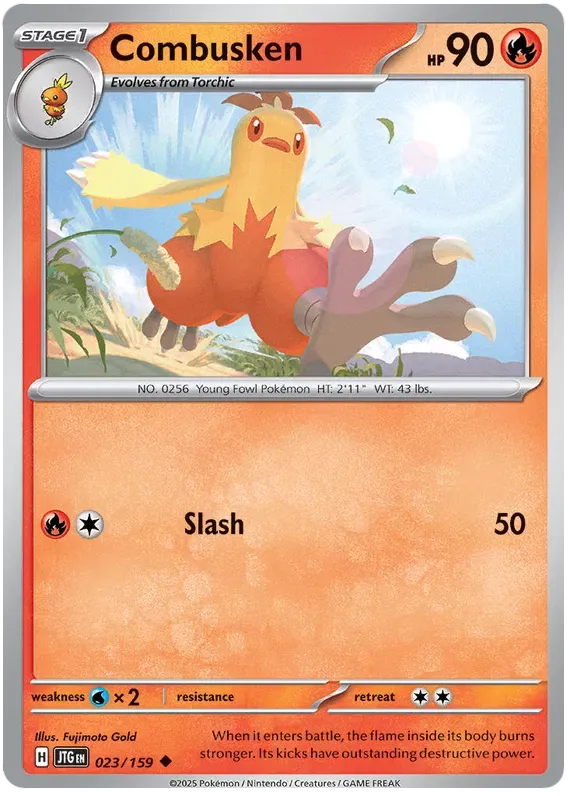 Combusken 23/159 Uncommon