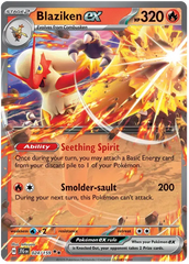 Blaziken ex 24/159 Double Rare ex
