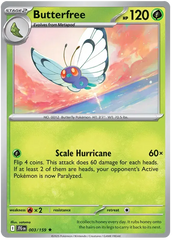 Butterfree 3/159 Holo Rare